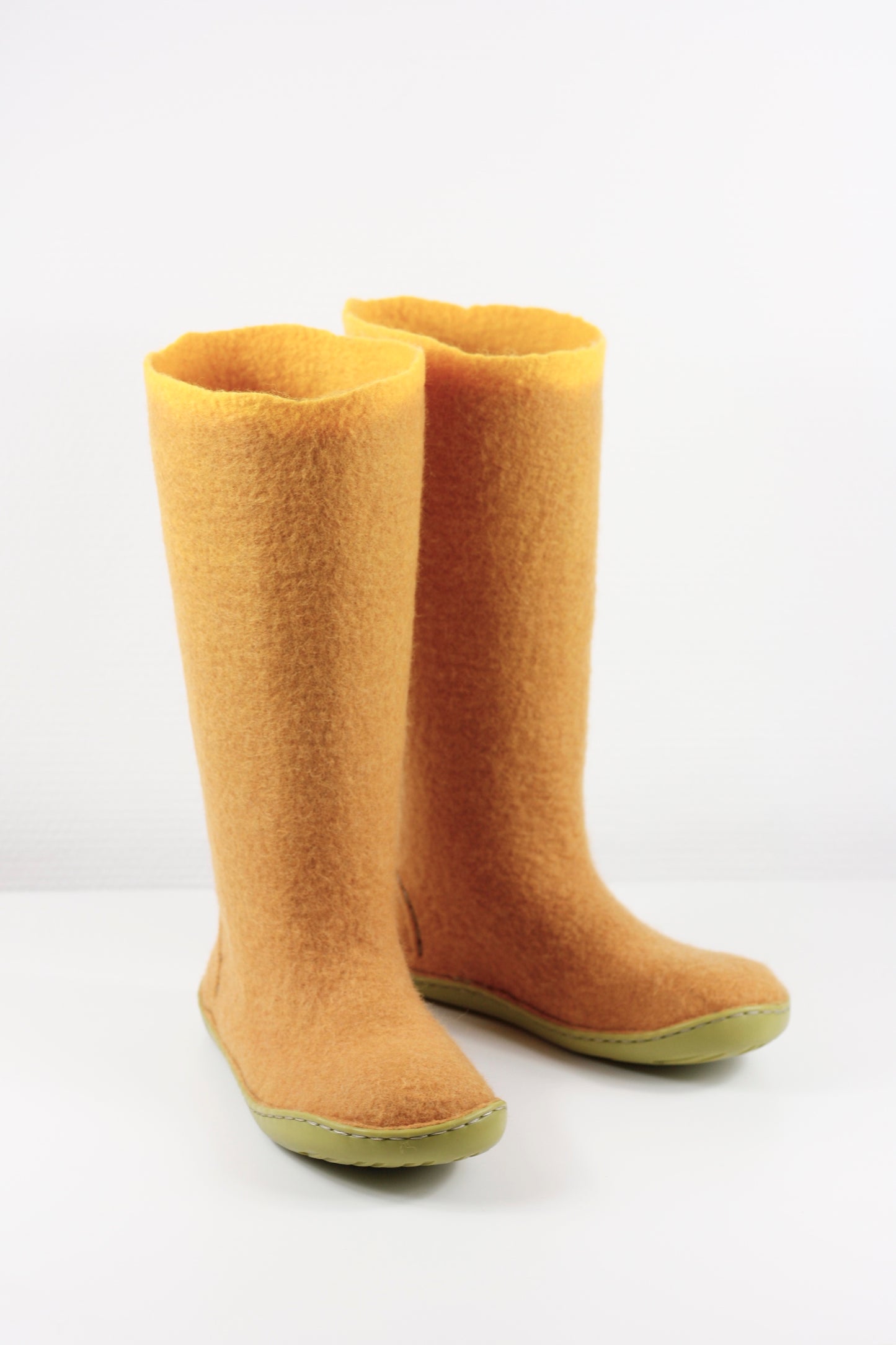 Autumn yellow high boots ASB5